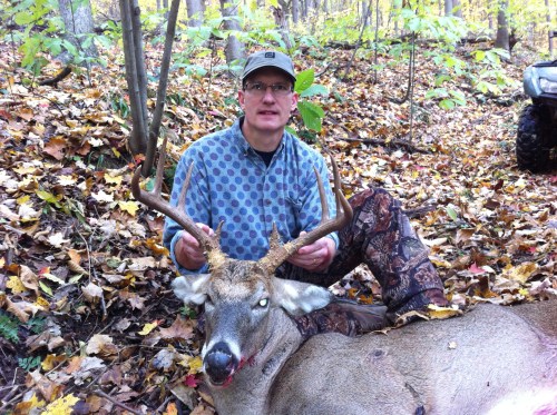 One eye buck - Big eight point
