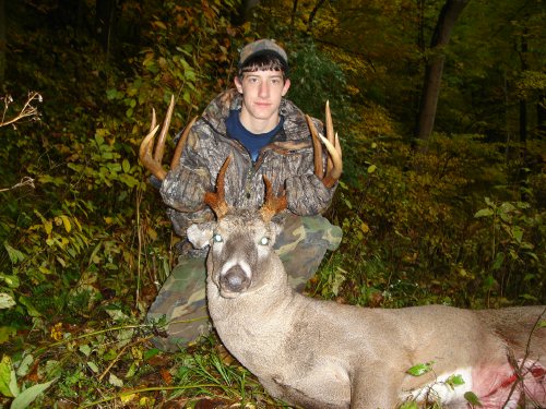 Big ten point buck